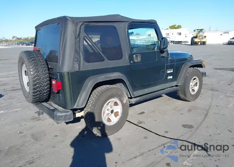 2005 Jeep Wrangler X из США, поврежденный, VIN 1J4FA39SX5P317967